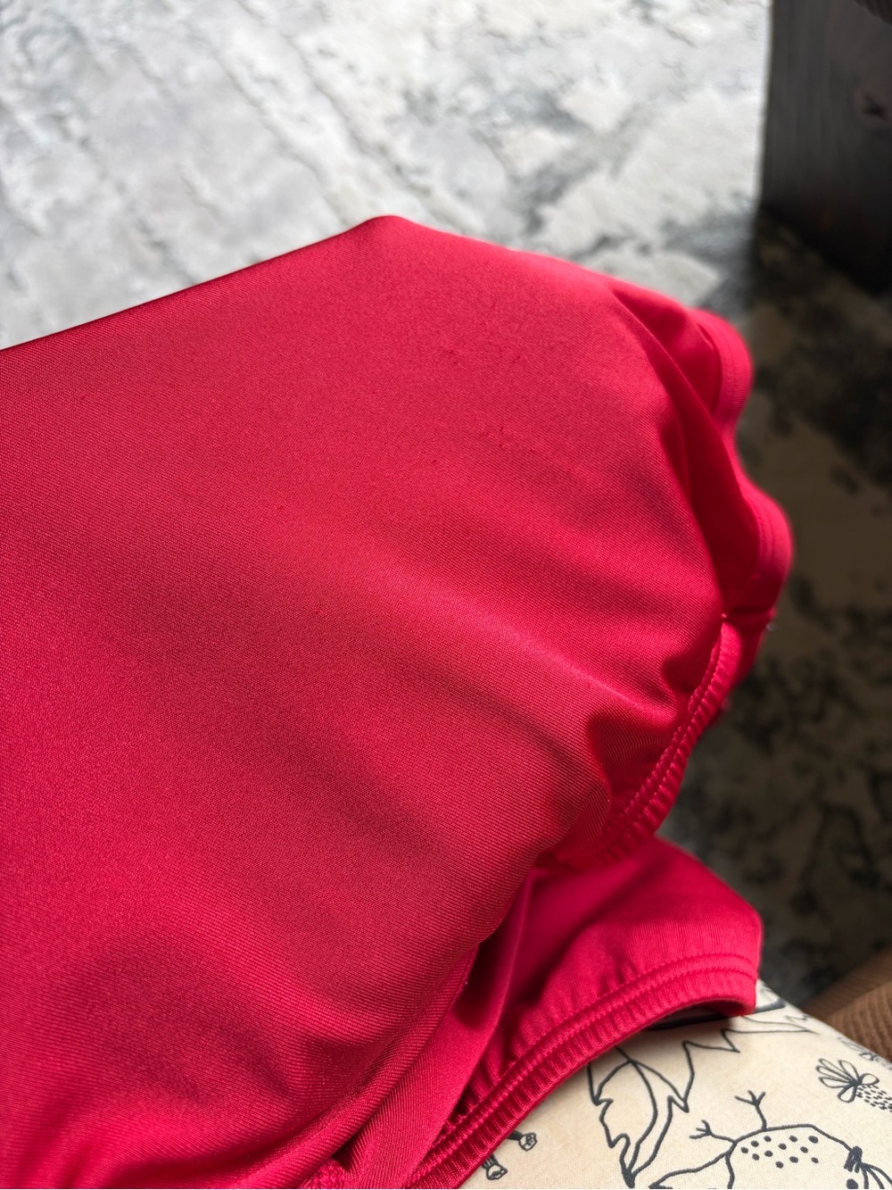 Nike Red Racerback One-Piece Swimsuit - Picture 7 of 7